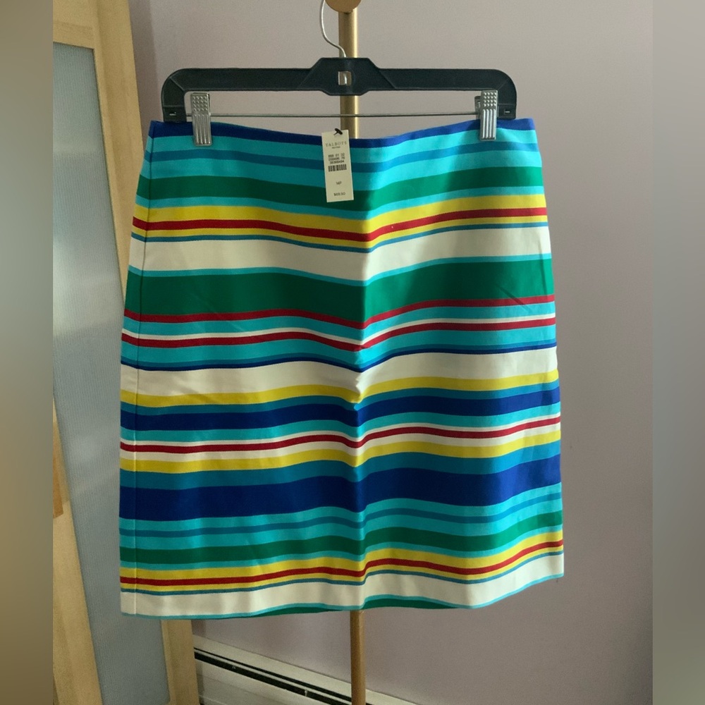 Colorful Striped Skirt
